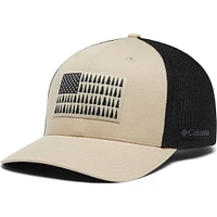 Men's Columbia Tan/Black Tree Flag Flex Hat