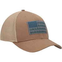 Casquette flexible Columbia Tan Tree Flag pour hommes