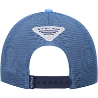 Casquette Snapback Columbia PFG Dad blanc/bleu clair pour hommes