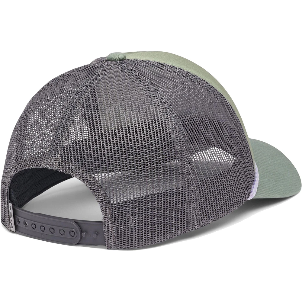 Casquette Snapback Columbia en maille verte pour femme