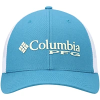 Casquette Columbia PFG Trucker Snapback pour femme, bleu sarcelle