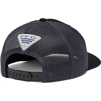 Casquette Snapback en maille avec drapeau de poisson noir Columbia pour jeunes