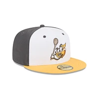 Men's New Era  White Columbia Fireflies Theme Nights 59FIFTY Fitted Hat