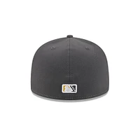 Men's New Era  White Columbia Fireflies Theme Nights 59FIFTY Fitted Hat