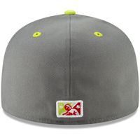 Men's New Era Gray/Green Columbia Chicharrones Copa de la Diversion 59FIFTY Fitted Hat