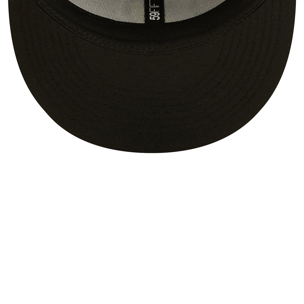 Men's New Era Navy Columbia Fireflies Authentic Collection Team Alternate 59FIFTY Fitted Hat