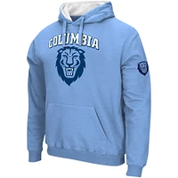 Men's Colosseum Light Blue Columbia University Sunrise Pullover Hoodie