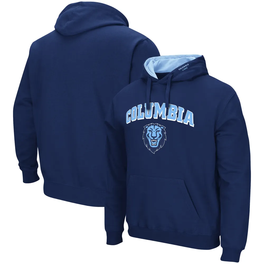 Colosseum Navy Columbia University Arch and Logo Pull à capuche pour hommes