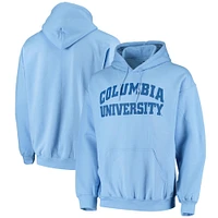 Sweat à capuche Fanatics Light Blue Columbia University Basic Arch Expansion pour homme