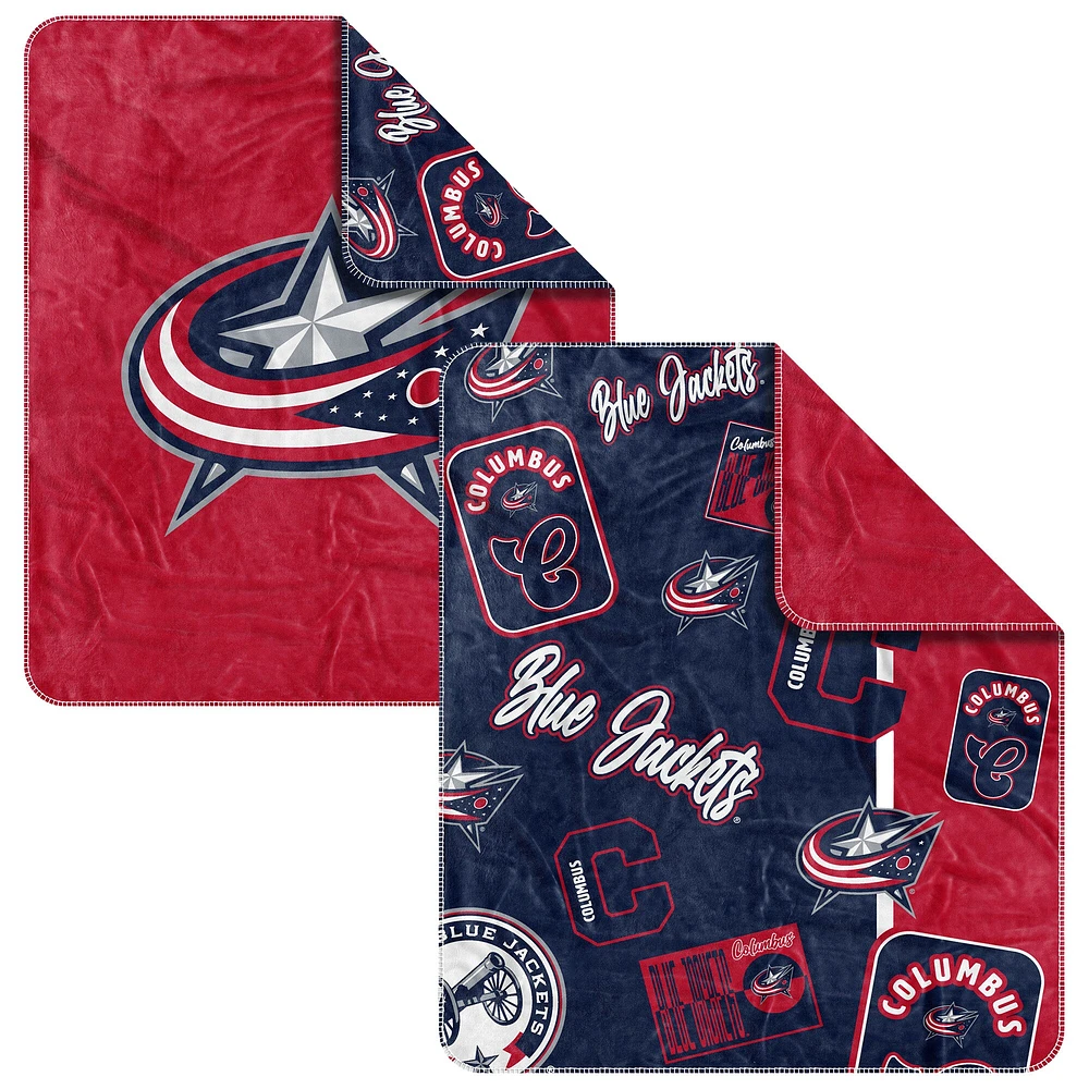 Couverture Dream Weave 50" x 60" des Blue Jackets de Columbus