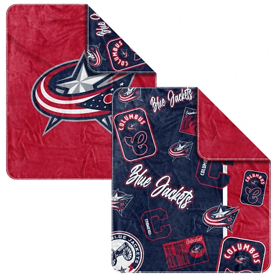 Couverture Dream Weave 50" x 60" des Blue Jackets de Columbus