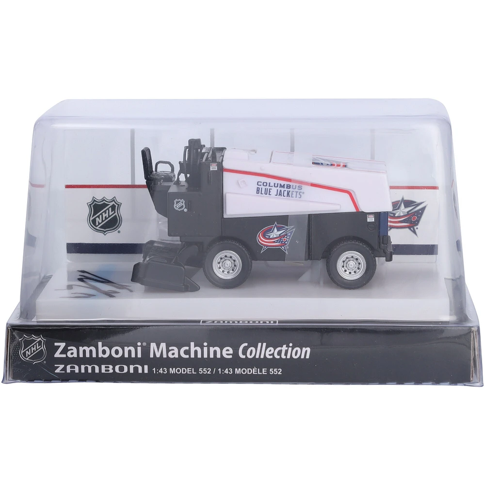 Adam Fantilli Columbus Blue Jackets Autographed 1:43 Scale Die-Cast Zamboni