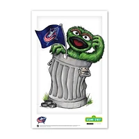 Columbus Blue Jackets 11" x 17" Sesame Street Print