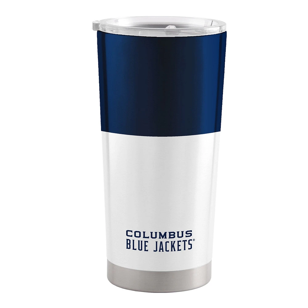 Columbus Blue Jackets 20oz. Colorblock Stainless Steel Tumbler