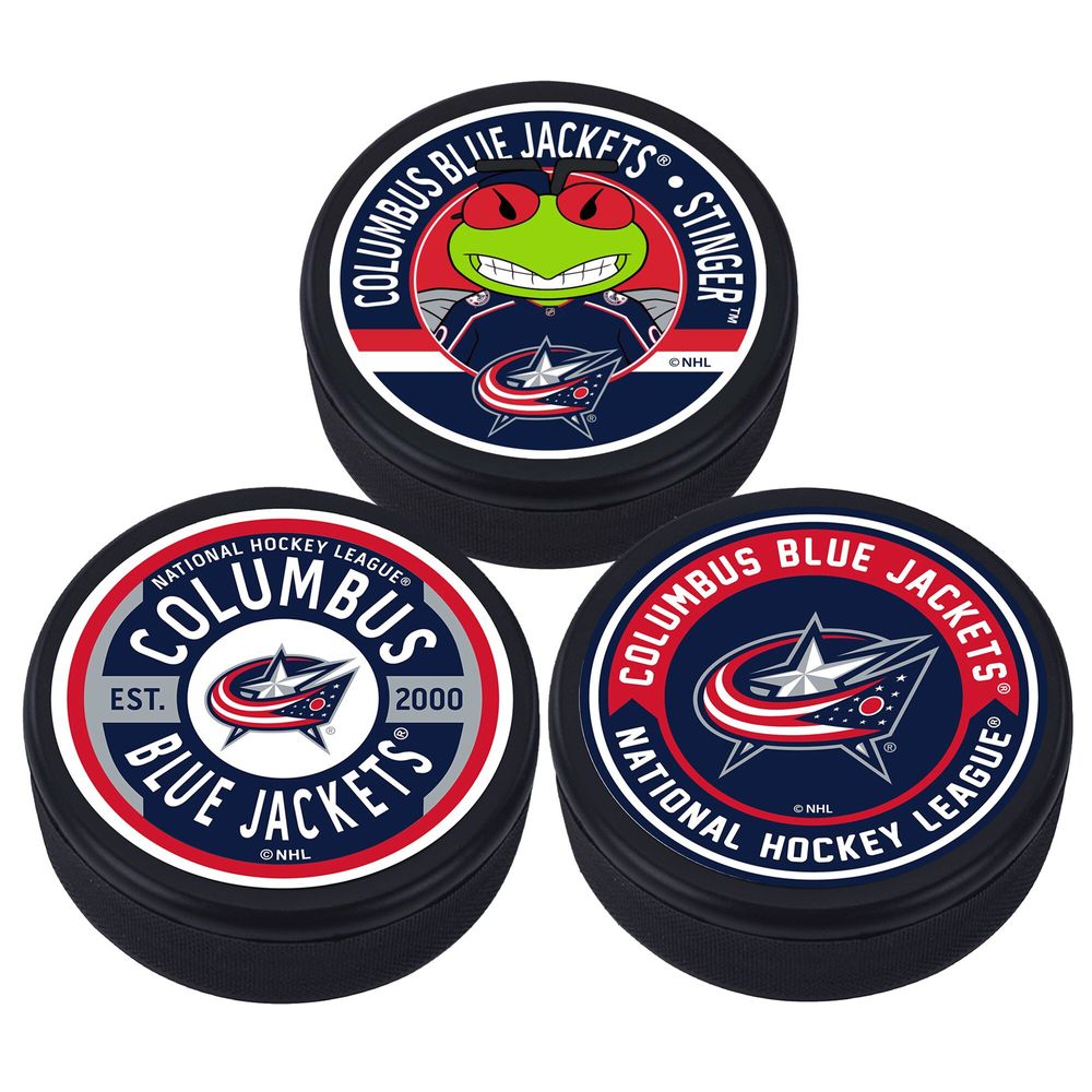 Columbus Blue Jackets - 3-Puck Pack