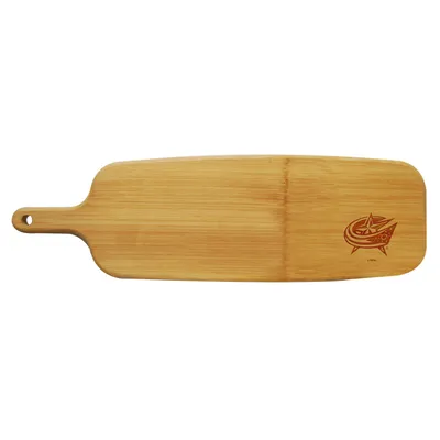 Columbus Blue Jackets Bamboo Paddle Cutting and Serving Board