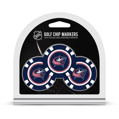 Columbus Blue Jackets Golf Chip 3-Pack Set