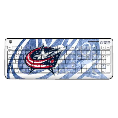 Columbus Blue Jackets Ice Tilt Wireless Keyboard