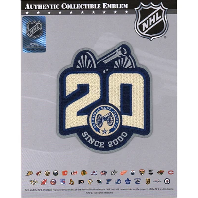 Columbus Blue Jackets Fanatics Authentic Unsigned 2020-21 25th Anniversary Season National Emblem Alternate Jersey Patch