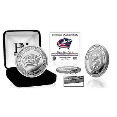 Columbus Blue Jackets Highland Mint Silver Mint Coin