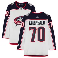 Joonas Korpisalo Columbus Blue Jackets Autographed Blue Alternate