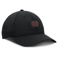 Casquette ajustable Fanatics Black Columbus Blue Jackets Authentic Pro Road pour homme
