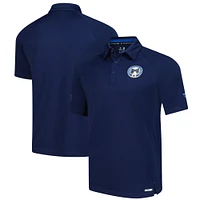 Men's Fanatics  Navy Columbus Blue Jackets Authentic Pro Polo