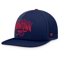 Men's Fanatics  Navy Columbus Blue Jackets Rink Hometown Snapback Hat