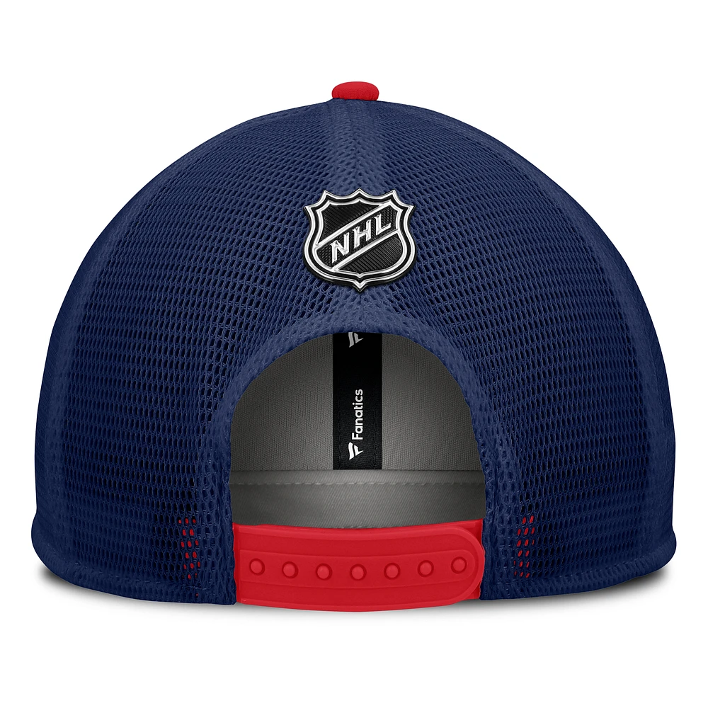 Men's Fanatics  Navy Columbus Blue Jackets Rink Hometown Snapback Hat