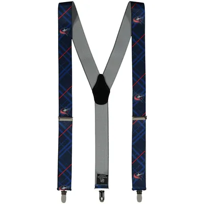 Columbus Blue Jackets Suspenders - Blue