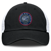 Men's Fanatics Black Columbus Blue Jackets Averie Trucker Adjustable Hat