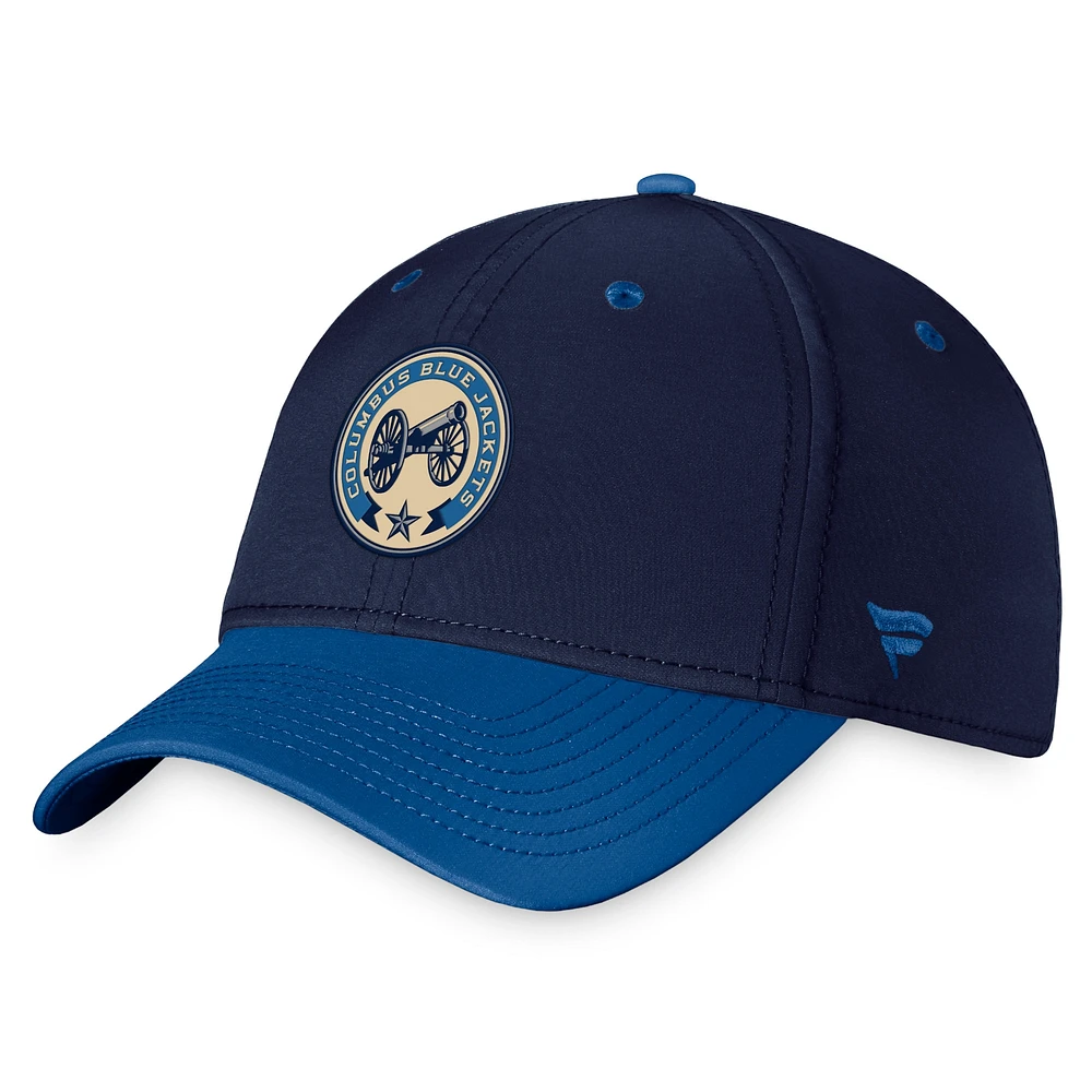 Fanatics pour hommes Navy Columbus Blue Jackets Authentique Pro Alternate Jersey Flex Hat