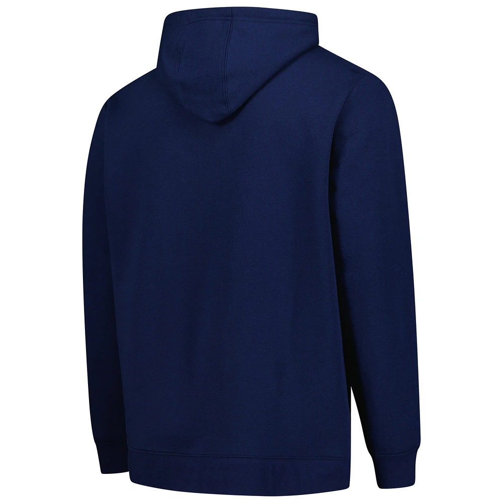 Sweat à capuche en polaire authentique Pro des Blue Jackets de Columbus pour homme