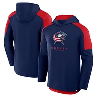 Sweat à capuche de transition Meta Game pour homme Fanatics Navy Columbus Blue Jackets