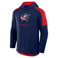 Sweat à capuche de transition Meta Game pour homme Fanatics Navy Columbus Blue Jackets