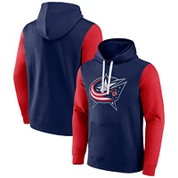 Men's Fanatics  Navy Columbus Blue Jackets Team Pullover Hoodie