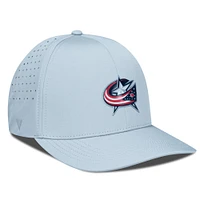 Men's Levelwear Gray Columbus Blue Jackets Zeta Insignia Core Flex Hat