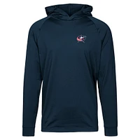 Men's Levelwear Navy Columbus Blue Jackets Dimension Insignia Core Pullover Hoodie