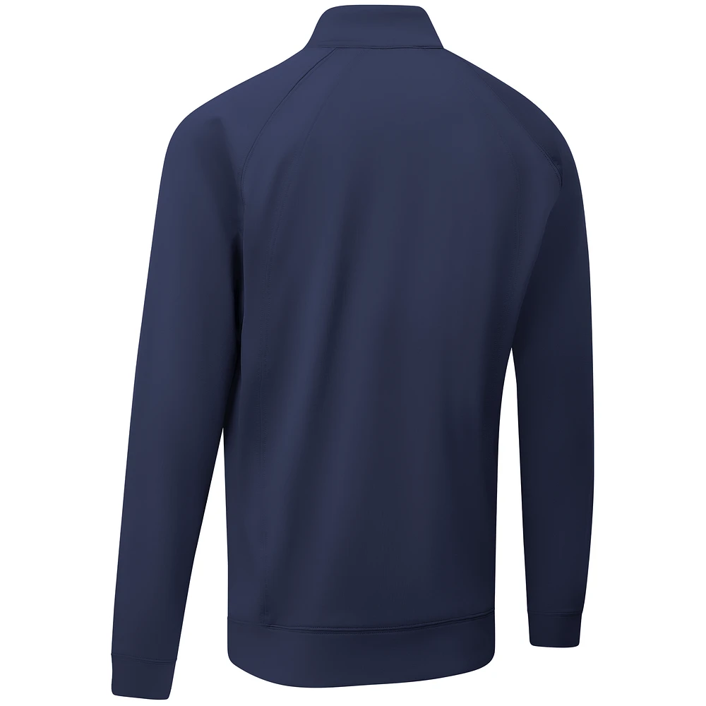 Men's Levelwear  Navy Columbus Blue Jackets Insignia Core Full-Zip Jacket