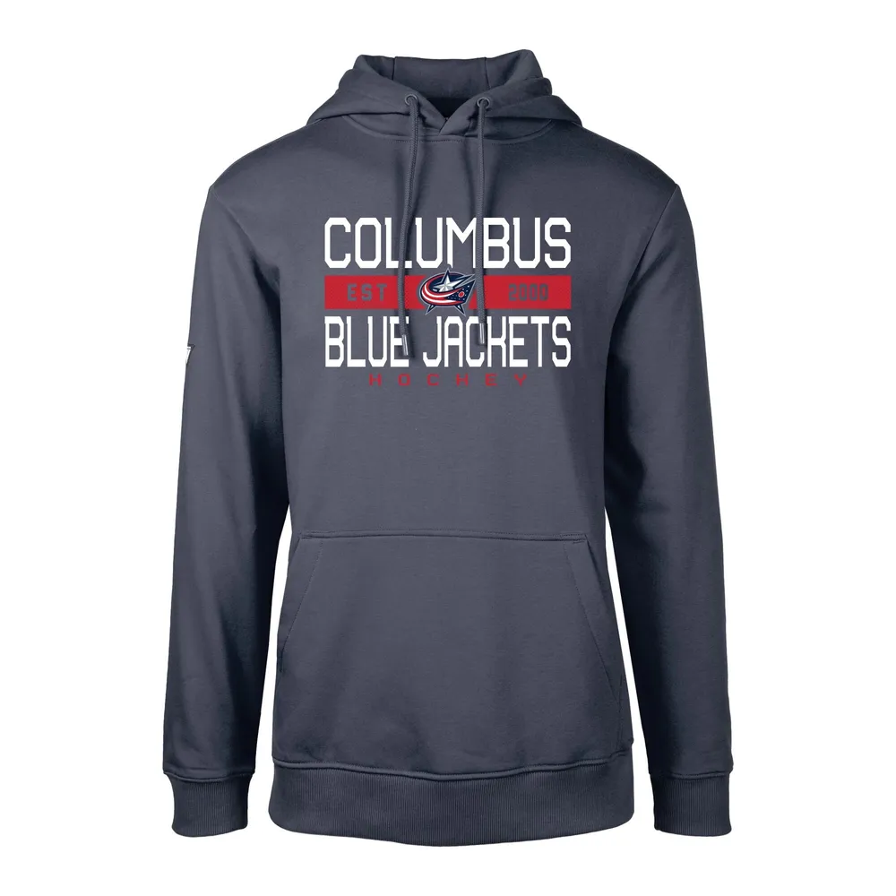 Lids Columbus Blue Jackets Levelwear Podium Dugout Fleece Pullover