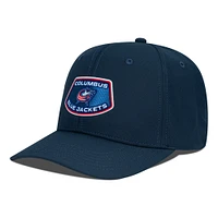 Men's Levelwear Navy Columbus Blue Jackets Rise Skylight Flex Hat