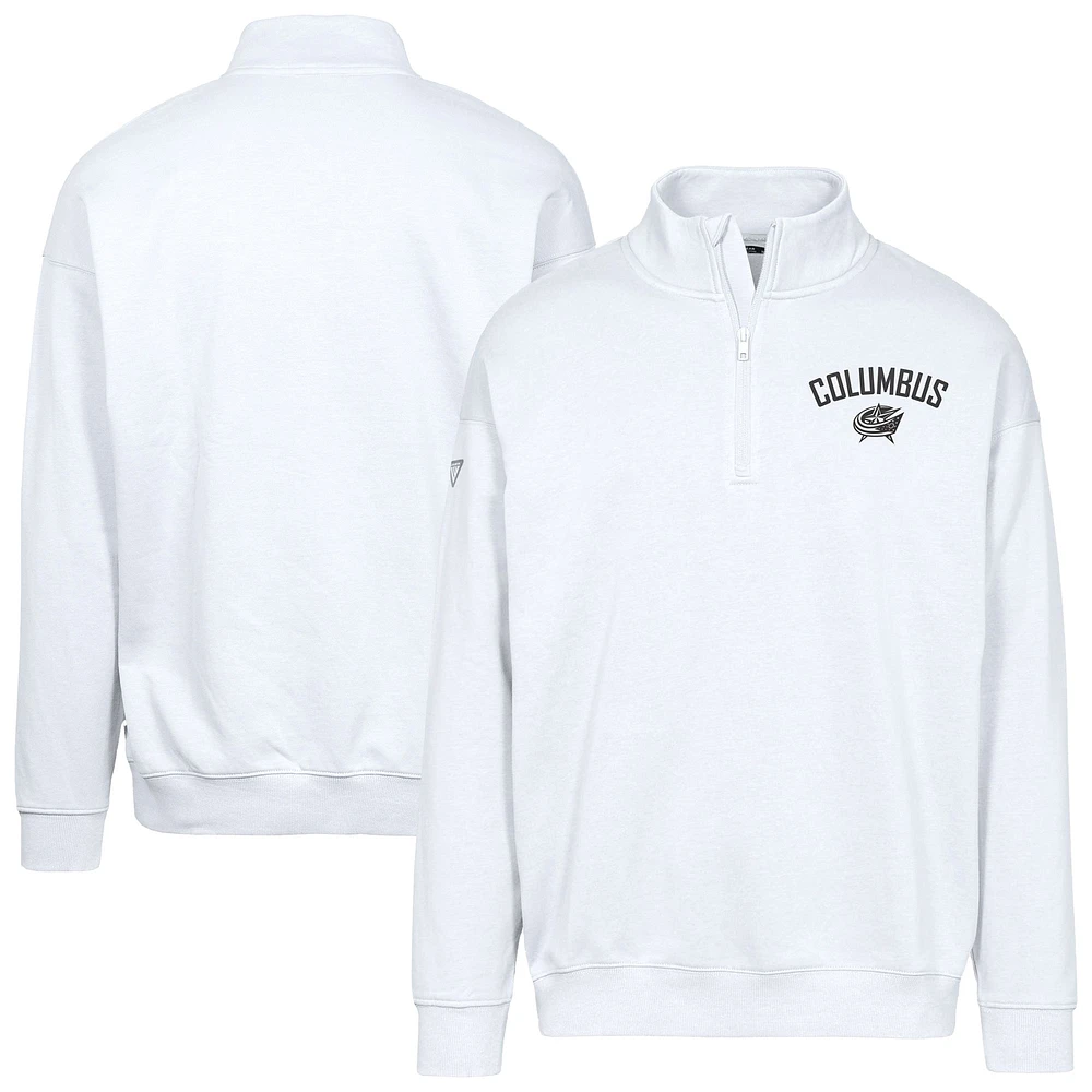 Men's Levelwear Columbus Blue Jackets Murray City Capsule Quarter-Zip Sweatshirt