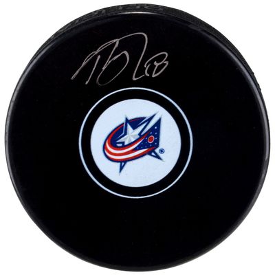 Pierre-Luc "PL" Dubois Columbus Blue Jackets Autographed Hockey Puck