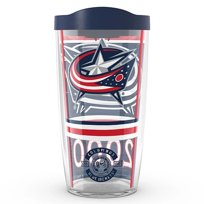 Tervis Columbus Blue Jackets 16oz. Gobelet classique à étagère supérieure