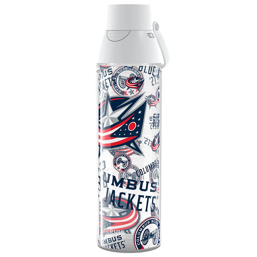 Tervis Columbus Blue Jackets 24oz. Allover Venture Lite Water Bottle