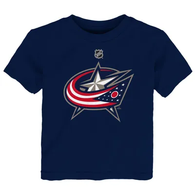 Columbus Blue Jackets Toddler Primary Logo T-Shirt - Navy