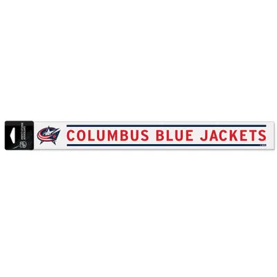 Columbus Blue Jackets WinCraft 2" x 17" Perfect-Cut Decal