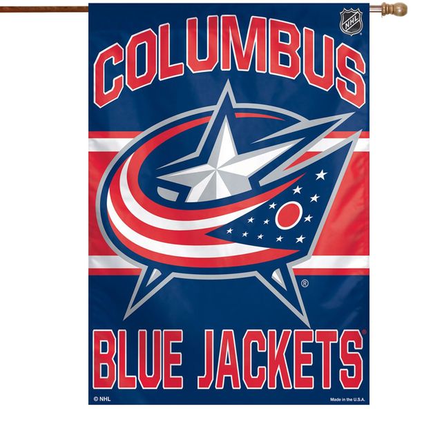 WinCraft Columbus Blue Jackets 28 "x 40" Bannière verticale simple face avec logo principal