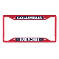 WinCraft Columbus Blue Jackets Chrome Colored License Plate Frame
