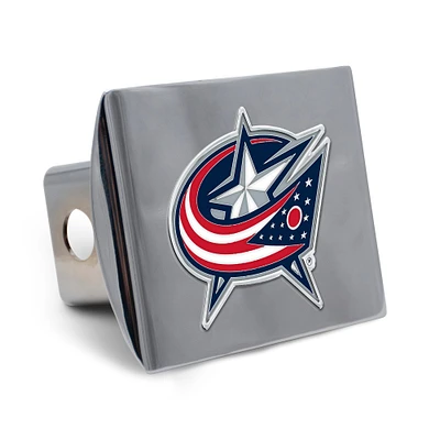 WinCraft Columbus Blue Jackets Premium Metal Hitch Cover